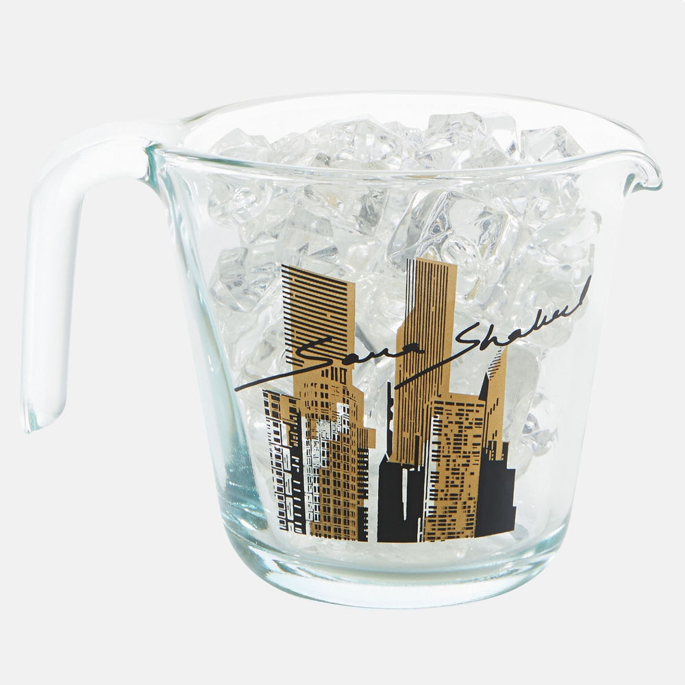 Загрузить изображение в средство просмотра галереи, Pyrex® x Sara Shakeel - Glass 2-cup Measuring Cup
